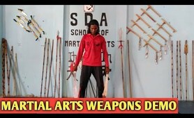 Martial Arts Weapons Demonstration | Self Defense Academy